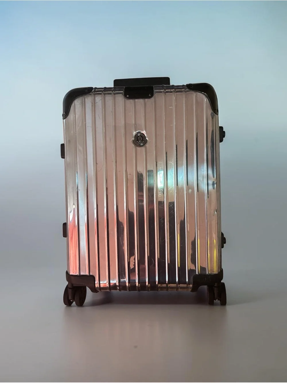RIMOWA MONCLER reflection collaboration suitcase